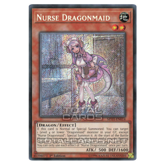 Yu-Gi-Oh! - Mystic Fighters - Nurse Dragonmaid (Secret Rare) MYFI-EN014