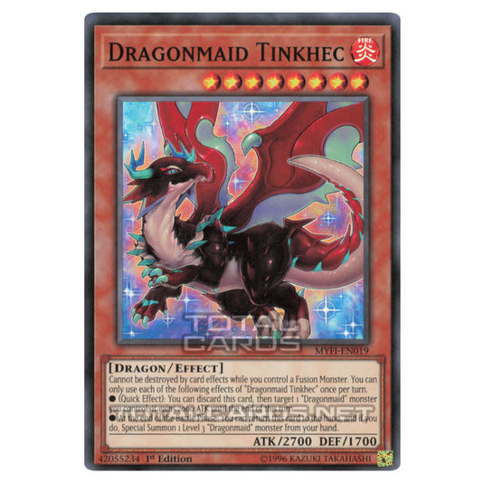 Yu-Gi-Oh! - Mystic Fighters - Dragonmaid Tinkhec (Super Rare) MYFI-EN019
