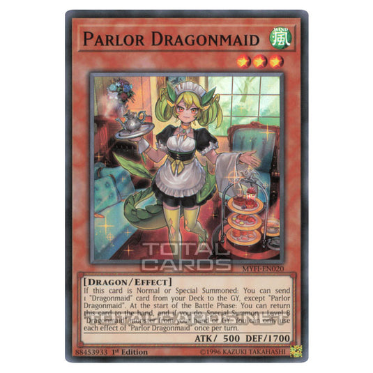 Yu-Gi-Oh! - Mystic Fighters - Parlor Dragonmaid (Super Rare) MYFI-EN020