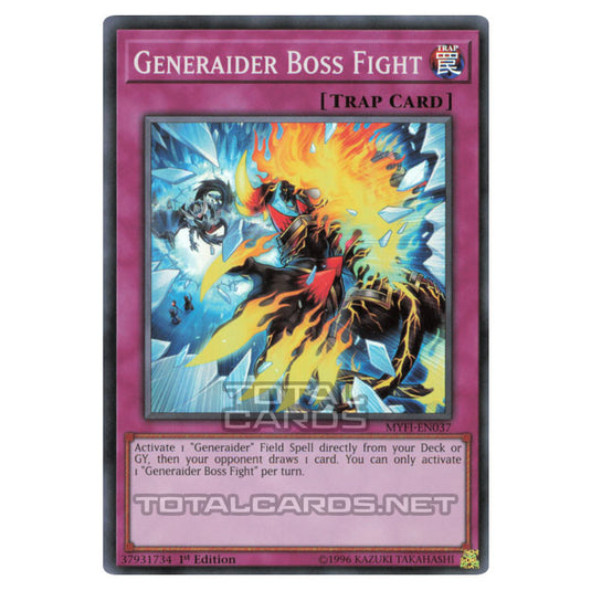 Yu-Gi-Oh! - Mystic Fighters - Generaider Boss Fight (Super Rare) MYFI-EN037