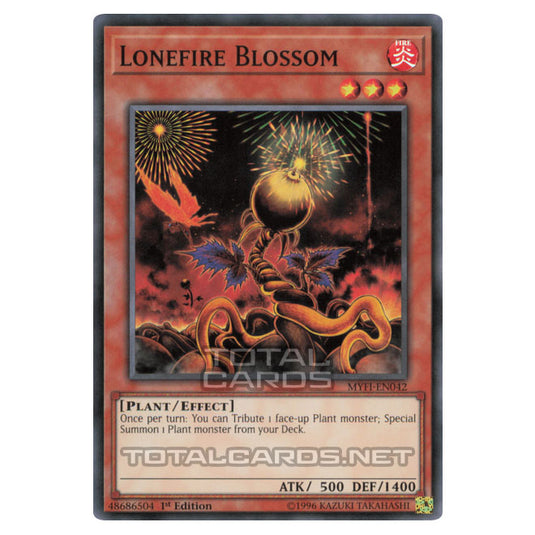 Yu-Gi-Oh! - Mystic Fighters - Lonefire Blossom (Super Rare) MYFI-EN042