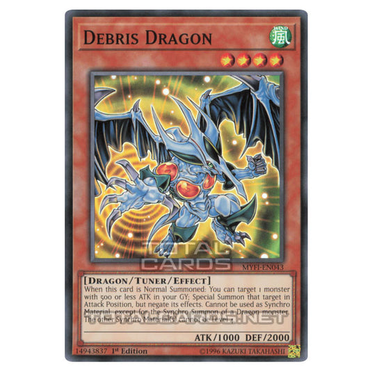 Yu-Gi-Oh! - Mystic Fighters - Debris Dragon (Super Rare) MYFI-EN043