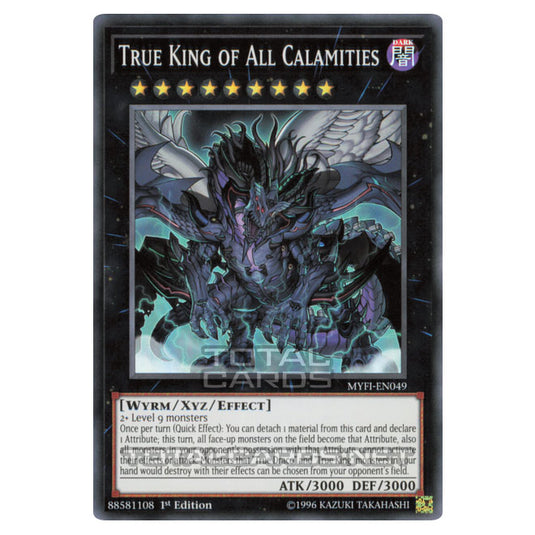 Yu-Gi-Oh! - Mystic Fighters - True King of All Calamities (Super Rare) MYFI-EN049