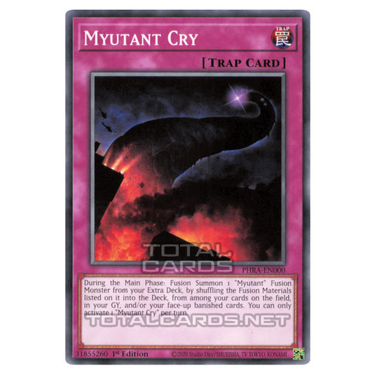 Yu-Gi-Oh! - Phantom Rage - Myutant Cry (Common) PHRA-EN000