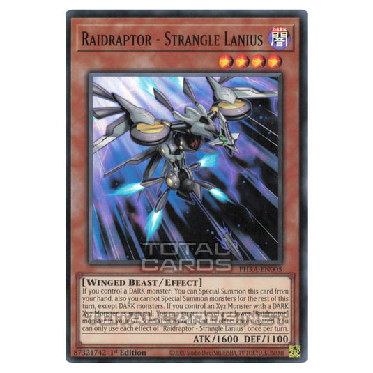 Yu-Gi-Oh! - Phantom Rage - Raidraptor - Strangle Lanius (Super Rare) PHRA-EN005