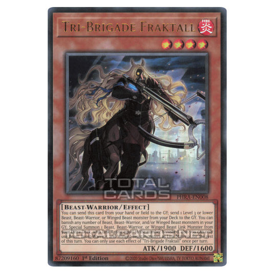 Yu-Gi-Oh! - Phantom Rage - Tri-Brigade Fraktall (Ultra Rare) PHRA-EN008