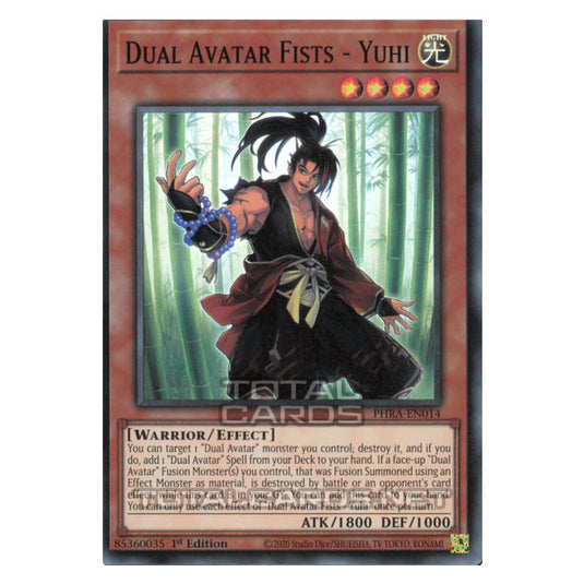 Yu-Gi-Oh! - Phantom Rage - Dual Avatar Fists - Yuhi (Super Rare) PHRA-EN014