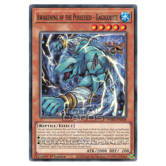 Yu-Gi-Oh! - Phantom Rage - Awakening of the Possessed - Gagigobyte (Common) PHRA-EN020