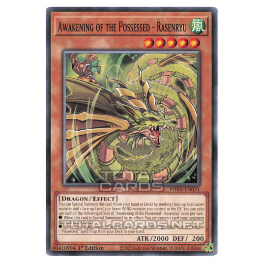 Yu-Gi-Oh! - Phantom Rage - Awakening of the Possessed - Rasenryu (Common) PHRA-EN021