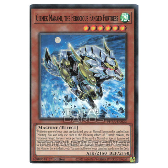 Yu-Gi-Oh! - Phantom Rage - Gizmek Makami, the Ferocious Fanged Fortress (Super Rare) PHRA-EN022