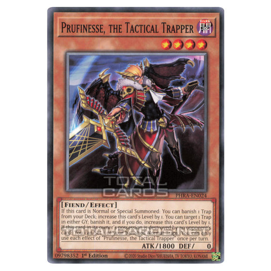 Yu-Gi-Oh! - Phantom Rage - Prufinesse, the Tactical Trapper (Common) PHRA-EN024