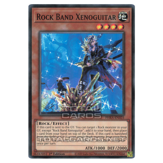 Yu-Gi-Oh! - Phantom Rage - Rock Band Xenoguitar (Super Rare) PHRA-EN025