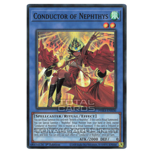 Yu-Gi-Oh! - Phantom Rage - Conductor of Nephthys (Super Rare) PHRA-EN030