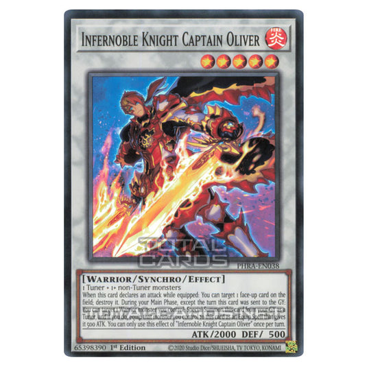 Yu-Gi-Oh! - Phantom Rage - Infernoble Knight Captain Oliver (Super Rare) PHRA-EN038