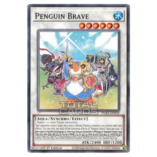 Yu-Gi-Oh! - Phantom Rage - Penguin Brave (Common) PHRA-EN039