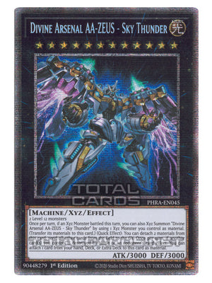Yu-Gi-Oh! - Phantom Rage - Divine Arsenal AA-ZEUS - Sky Thunder (Starlight Rare) PHRA-EN045S