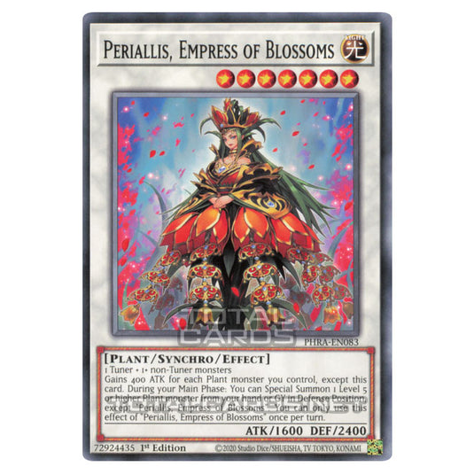Yu-Gi-Oh! - Phantom Rage - Periallis, Empress of Blossoms (Common) PHRA-EN083