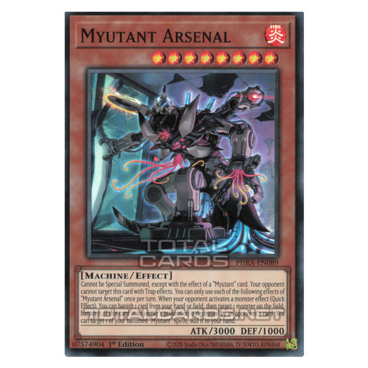Yu-Gi-Oh! - Phantom Rage - Myutant Arsenal (Super Rare) PHRA-EN089