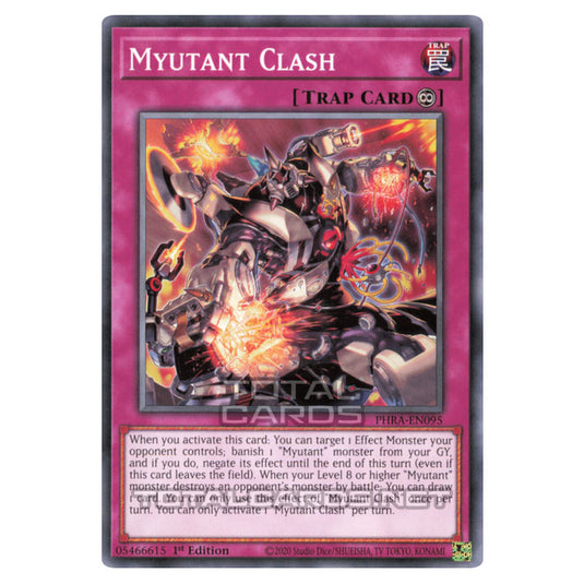 Yu-Gi-Oh! - Phantom Rage - Myutant Clash (Common) PHRA-EN095 Yu-Gi-Oh! - Phantom Rage - Myutant Clash (Common) PHRA-EN095