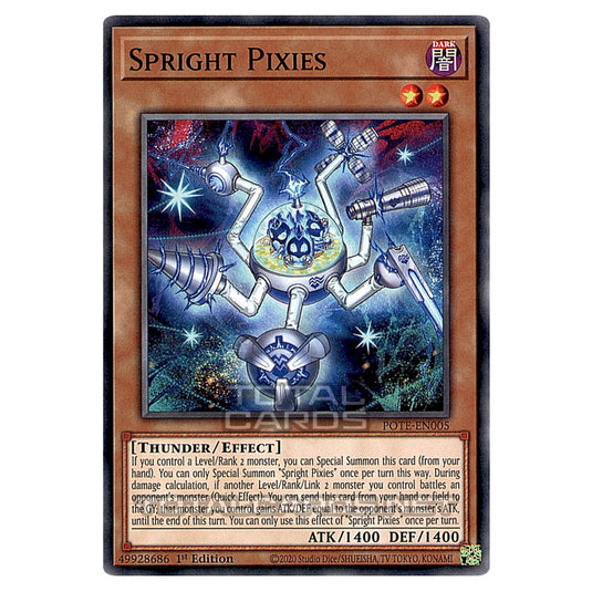 Yu-Gi-Oh! - Power of the Elements - Spright Pixies (Common) POTE-EN005