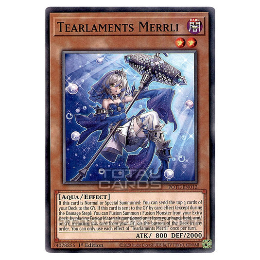 Yu-Gi-Oh! - Power of the Elements - Tearlaments Merrli (Common) POTE-EN012