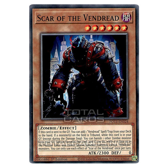 Yu-Gi-Oh! - Power of the Elements - Scar of the Vendread (Common) POTE-EN024