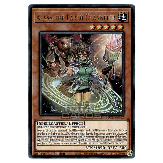 Yu-Gi-Oh! - Power of the Elements - Aussa the Earth Channeler (Ultra Rare) POTE-EN032