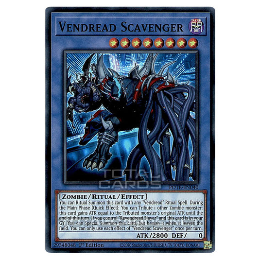 Yu-Gi-Oh! - Power of the Elements - Vendread Scavenger (Super Rare) POTE-EN040