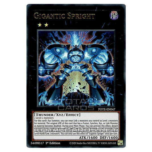 Yu-Gi-Oh! - Power of the Elements - Gigantic Spright (Ultra Rare) POTE-EN047