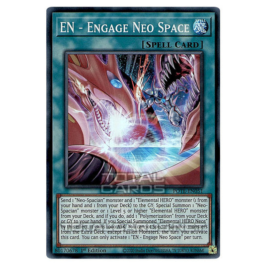Yu-Gi-Oh! - Power of the Elements - EN - Engage Neo Space (Super Rare) Yu-Gi-Oh! - Power of the Elements - EN - Engage Neo Space (Super Rare)