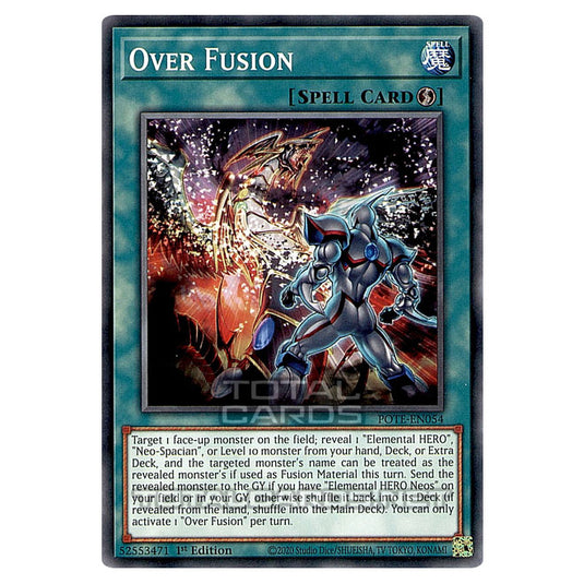 Yu-Gi-Oh! - Power of the Elements - Over Fusion (Common) POTE-EN054