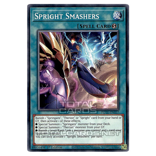 Yu-Gi-Oh! - Power of the Elements - Spright Smashers (Common) POTE-EN057