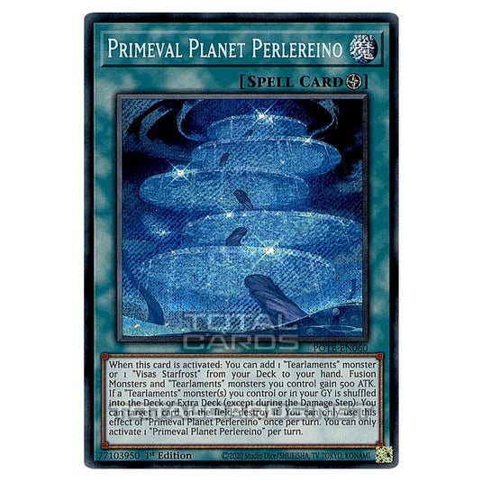 Yu-Gi-Oh! - Power of the Elements - Primeval Planet Perlereino (Secret Rare) POTE-EN060