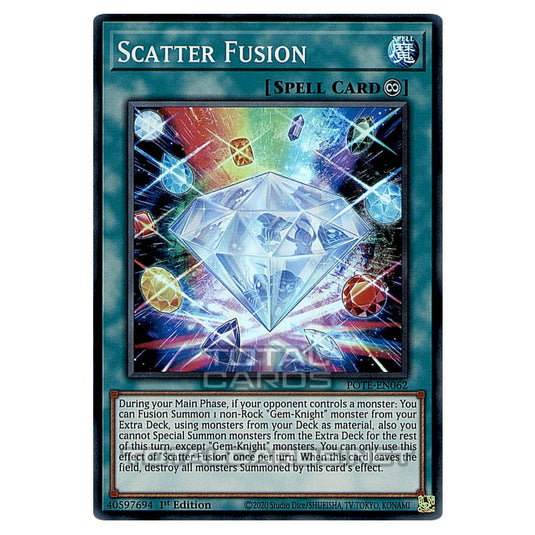 Yu-Gi-Oh! - Power of the Elements - Scatter Fusion (Super Rare) POTE-EN062