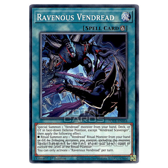Yu-Gi-Oh! - Power of the Elements - Ravenous Vendread (Common) POTE-EN064