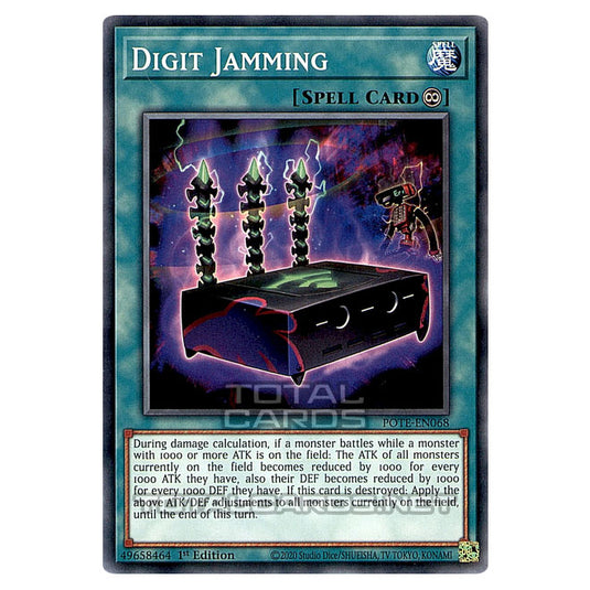 Yu-Gi-Oh! - Power of the Elements - Digit Jamming (Common) POTE-EN068