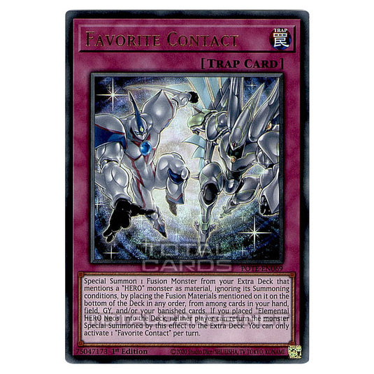 Yu-Gi-Oh! - Power of the Elements - Favorite Contact (Ultra Rare) POTE-EN069