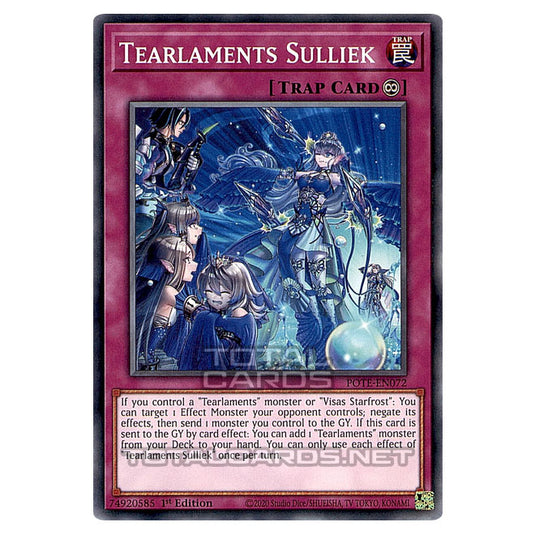 Yu-Gi-Oh! - Power of the Elements - Tearlaments Sulliek (Common) POTE-EN072