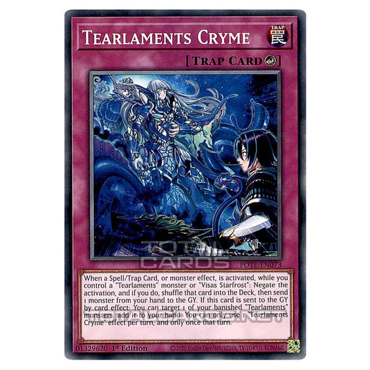 Yu-Gi-Oh! - Power of the Elements - Tearlaments Cryme (Common) POTE-EN073