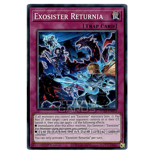 Yu-Gi-Oh! - Power of the Elements - Exosister Returnia (Super Rare) POTE-EN076