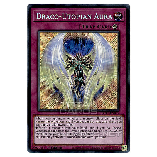 Yu-Gi-Oh! - Power of the Elements - Draco-Utopian Aura (Secret Rare) POTE-EN079