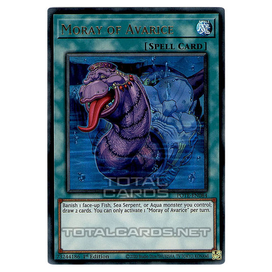 Yu-Gi-Oh! - Power of the Elements - Moray of Avarice (Ultra Rare) POTE-EN084 Yu-Gi-Oh! - Power of the Elements - Moray of Avarice (Ultra Rare) POTE-EN084