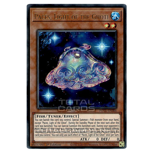 Yu-Gi-Oh! - Power of the Elements - Paces, Light of the Ghoti (Ultra Rare) POTE-EN086