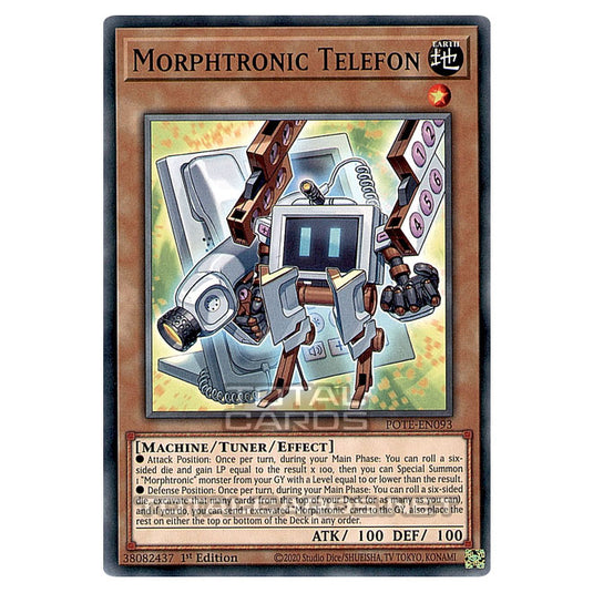 Yu-Gi-Oh! - Power of the Elements - Morphtronic Telefon (Common) POTE-EN093