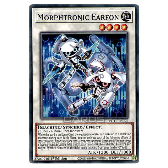 Yu-Gi-Oh! - Power of the Elements - Morphtronic Earfon (Common) POTE-EN096