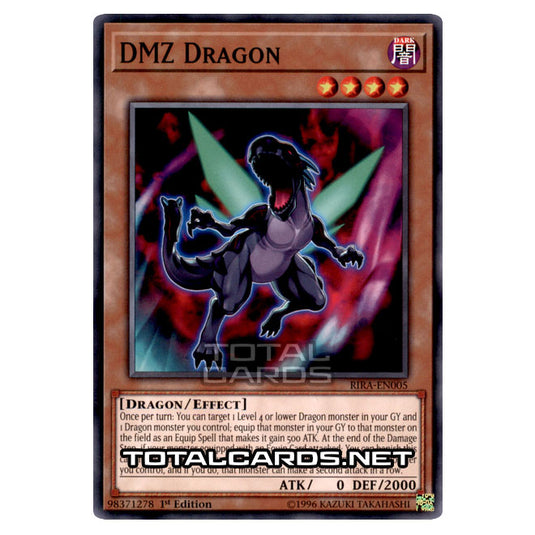 Yu-Gi-Oh! - Rising Rampage - DMZ Dragon (Common) RIRA-EN005