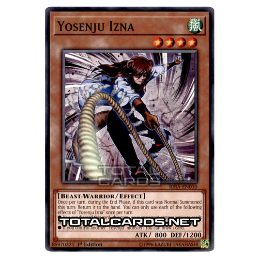 Yu-Gi-Oh! - Rising Rampage - Yosenju Izna (Common) RIRA-EN010 Yu-Gi-Oh! - Rising Rampage - Yosenju Izna (Common) RIRA-EN010