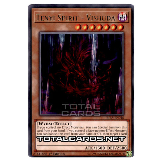 Yu-Gi-Oh! - Rising Rampage - Tenyi Spirit - Vishuda (Rare) RIRA-EN016