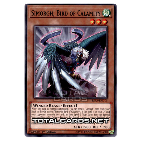 Yu-Gi-Oh! - Rising Rampage - Simorgh, Bird of Calamity (Common) RIRA-EN019