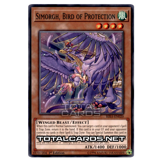 Yu-Gi-Oh! - Rising Rampage - Simorgh, Bird of Protection (Common) RIRA-EN020